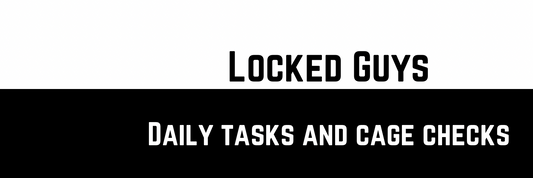 Locked Guys Chastity Tasks - Task 1