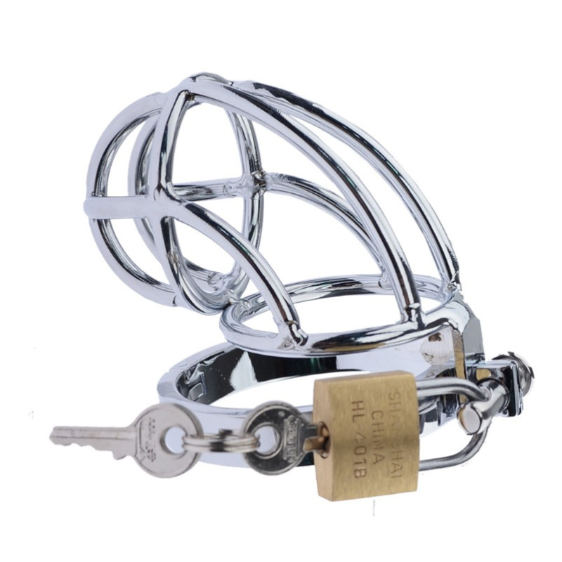 Locked Guys | Chastity Device Curved D - Normal Size