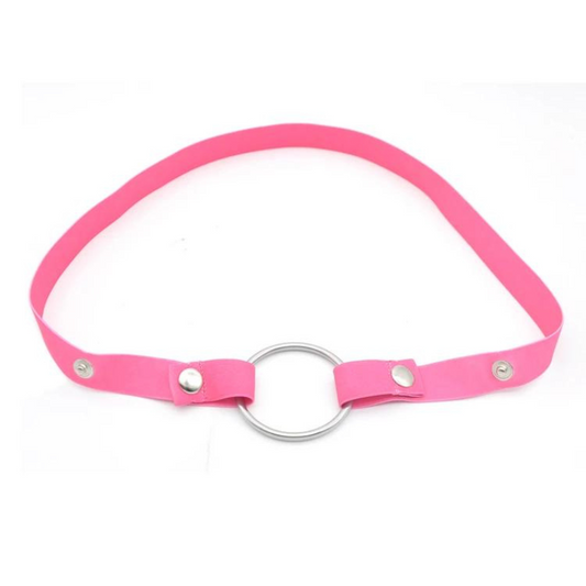 Locked Guys - Elastic Band For Chastity Device - Pink